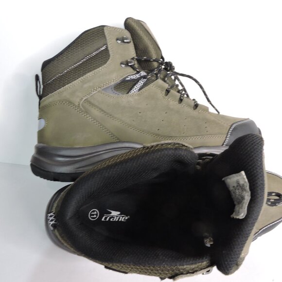 CRANE men's hiking mid rise boots size 11 US . brand new. - Picture 3 of 5